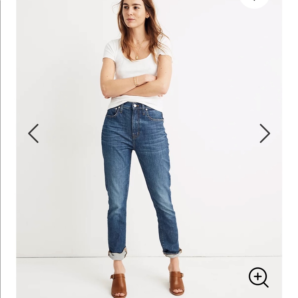 High Rise Slim Boy Jean in Ecowash
